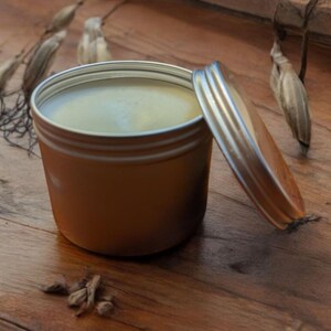 Aura Raw Organic Hair & Skin Conditioning Balm | All-Natural Moisturizer for Healthy Hair  Glowing Skin 2 oz