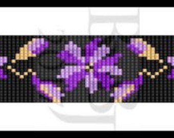 Bead Pattern - Wild Flowers 2 - Loom Stitch