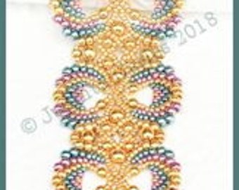 Beaded Bracelet Tutorial - Calypso Bracelet - Peyote Stitch