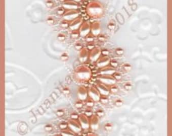 Bracelet tutorial - Pearl Filigree # 2 - Netting stitch