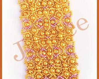 Beading Tutorial - Starlight Bracelet - Netting stitch