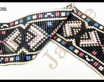 Bead Pattern - Egyptian Loom Bracelet