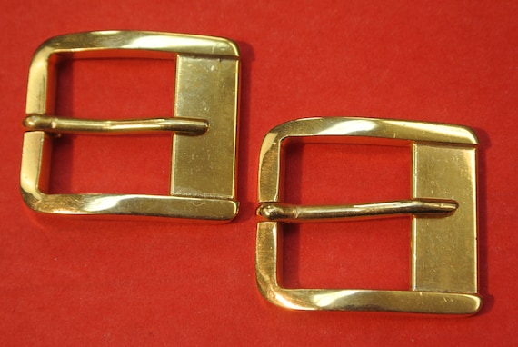 Lot of 2 Strong Unused Vintage 1960s Rectangular Goldcolor  display picture 1