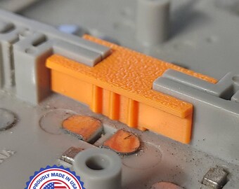 100 Pack Improved (reinforced) Train Track Clips for Lionel O-Gauge FasTrack