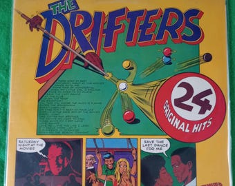 The Drifters - 24 Original Hits - Gatefold Double Vinyl LP Album