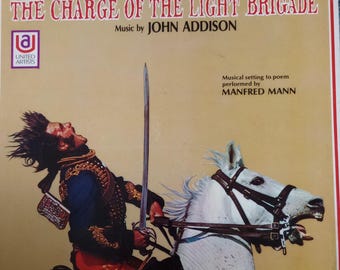 Original motion picture score - The Charge of the Light Brigade - Music by John Addison - Vinyl Album - Manfred Mann - 1968