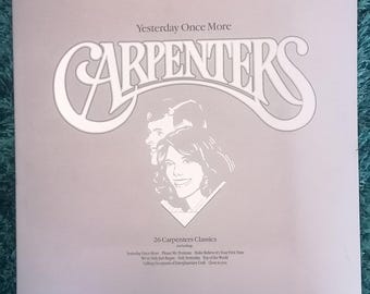 The Carpenters - Yesterday Once More vinyl double album