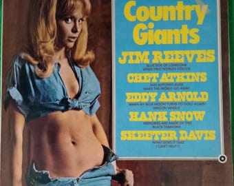 Country Records vinyl Album LPs - Country Giants, Country Gold, Country Roundup, Masters of County and Smash Hits Country Style - pick one