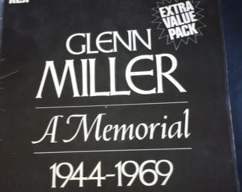 Glenn Miller - A Memorial 1944-1969 double vinyl album or The Miller Magic!