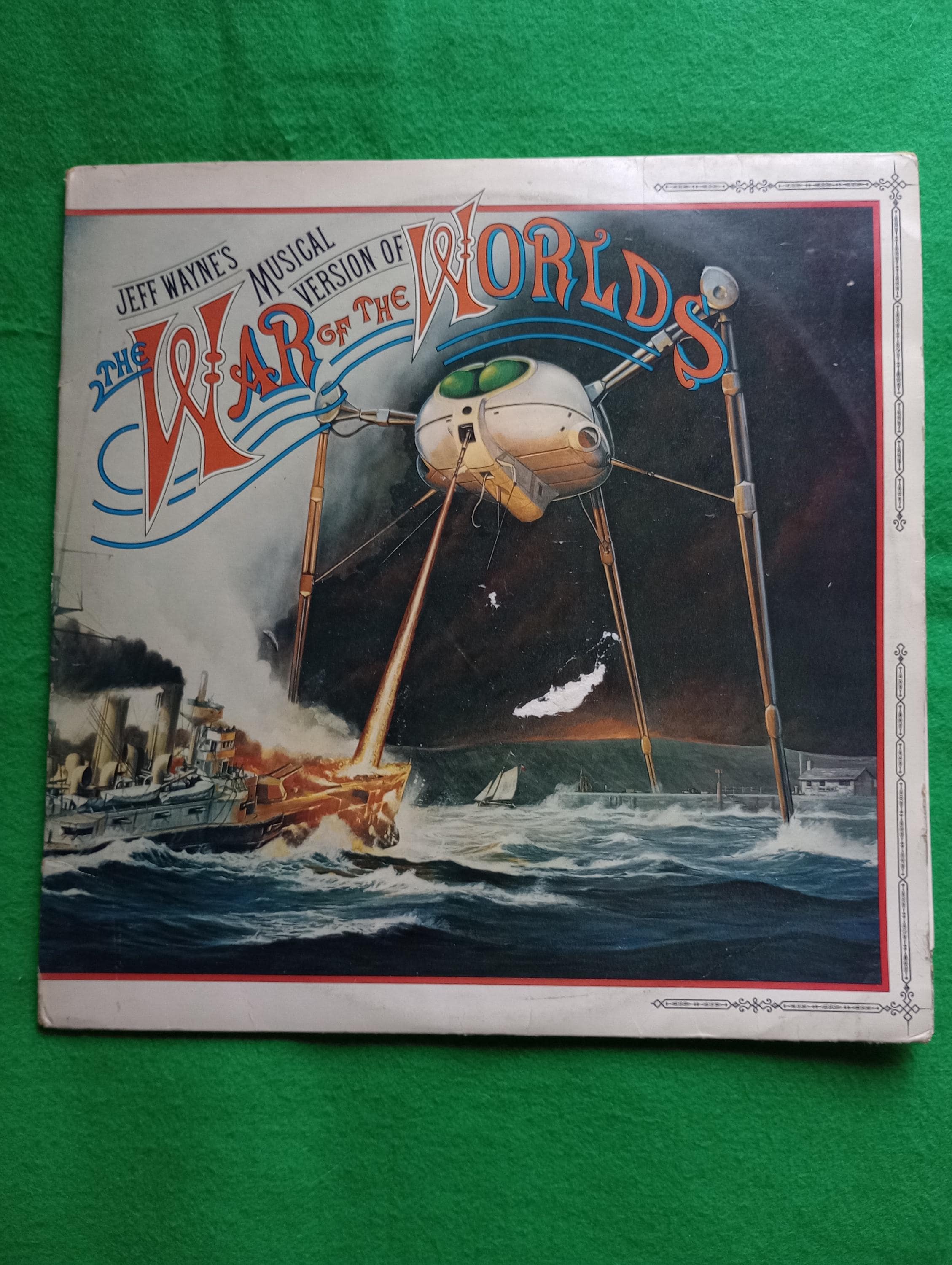 Jeff Wayne's War of the Worlds – Gatefold Double Vinyl LP – CBS