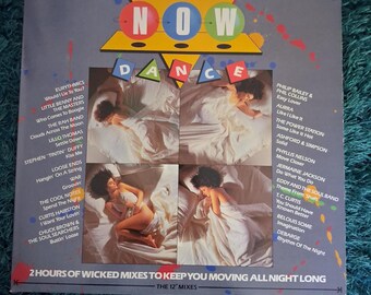Las mezclas de 12" - Now Dance - Álbum doble de vinilo con portada desplegable - 1985 - Versiones extendidas para bailar de 20 grandes éxitos