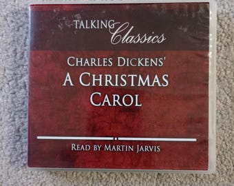 Charles Dickens' A Christmas Carol - Audio book read by Martin Jarvis - Talking Classics Double CD
