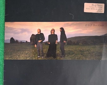 Bee Gees - E.S.P vinyl LP album including the hit song You Win Again