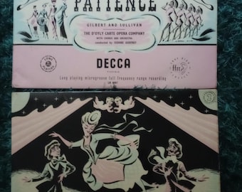 Gilbert & Sullivan – Patience (Decca LK 4047/4048) Vinilo 2×LP