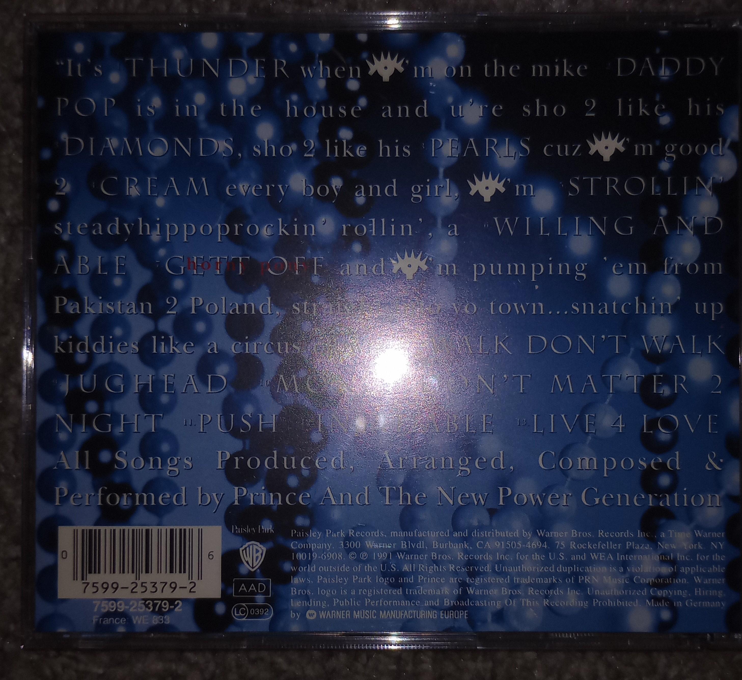 Prince and the New Power Generation - Diamonds and Pearls
