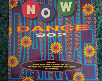 NOW Dance 902 – The 12" Mixes (Double Vinyl LP) – NOD 5 – Gatefold – 1990 Dance Classics