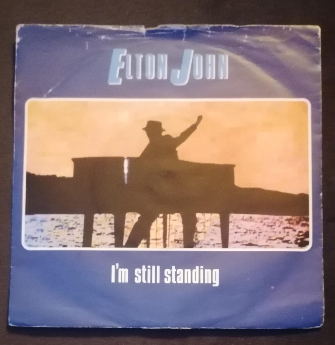 Elton John - I'm Still Standing (1983) Vinyle unique de 7 pouces 45 ...