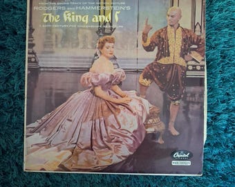 Rodgers & Hammerstein – El rey y yo (Banda sonora en vinilo LP) – Capitol Records – Banda sonora musical clásica - 1956