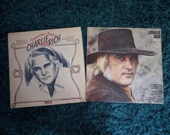 Charlie Rich vinyl LP Albums - Tomorrow Night (1973) or Behind Closed Doors (1973)