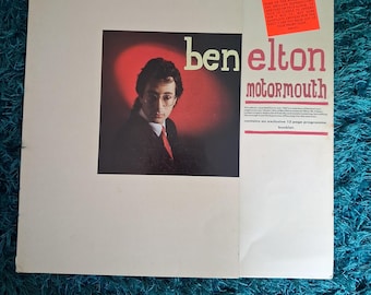 Ben Elton – Motormouth (LP de vinilo en directo de 1987) – Incluye folleto con programa de 12 páginas - Comedia británica