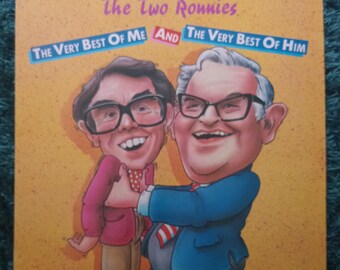 BBC - Los dos Ronnies - Lo mejor de mí y lo mejor de él - Álbum de comedia en vinilo LP