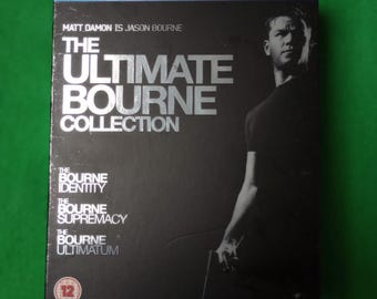 Jason Bourne Ultimate Collection Blu-ray – Matt Damon Action Trilogy Box Set - classic movies