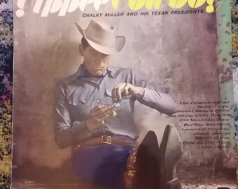 L'album vinyle de Chalky Miller et de ses présidents texans, Yippee Cowboy !