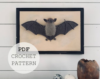 CROCHET PATTERN pipistrelle bat