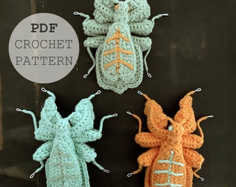 CROCHET PATTERN Leaf Insects
