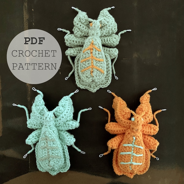 CROCHET PATTERN Leaf Insects