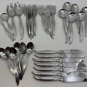 Swirl Silverware - Etsy