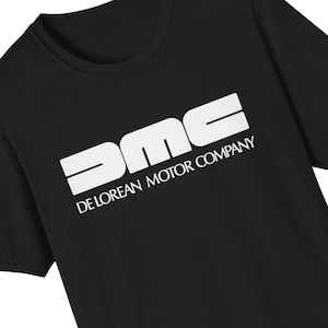 DMC DeLorean T-Shirt Back To The Future Movie Tee Dad Gift 80 Vintage Classic