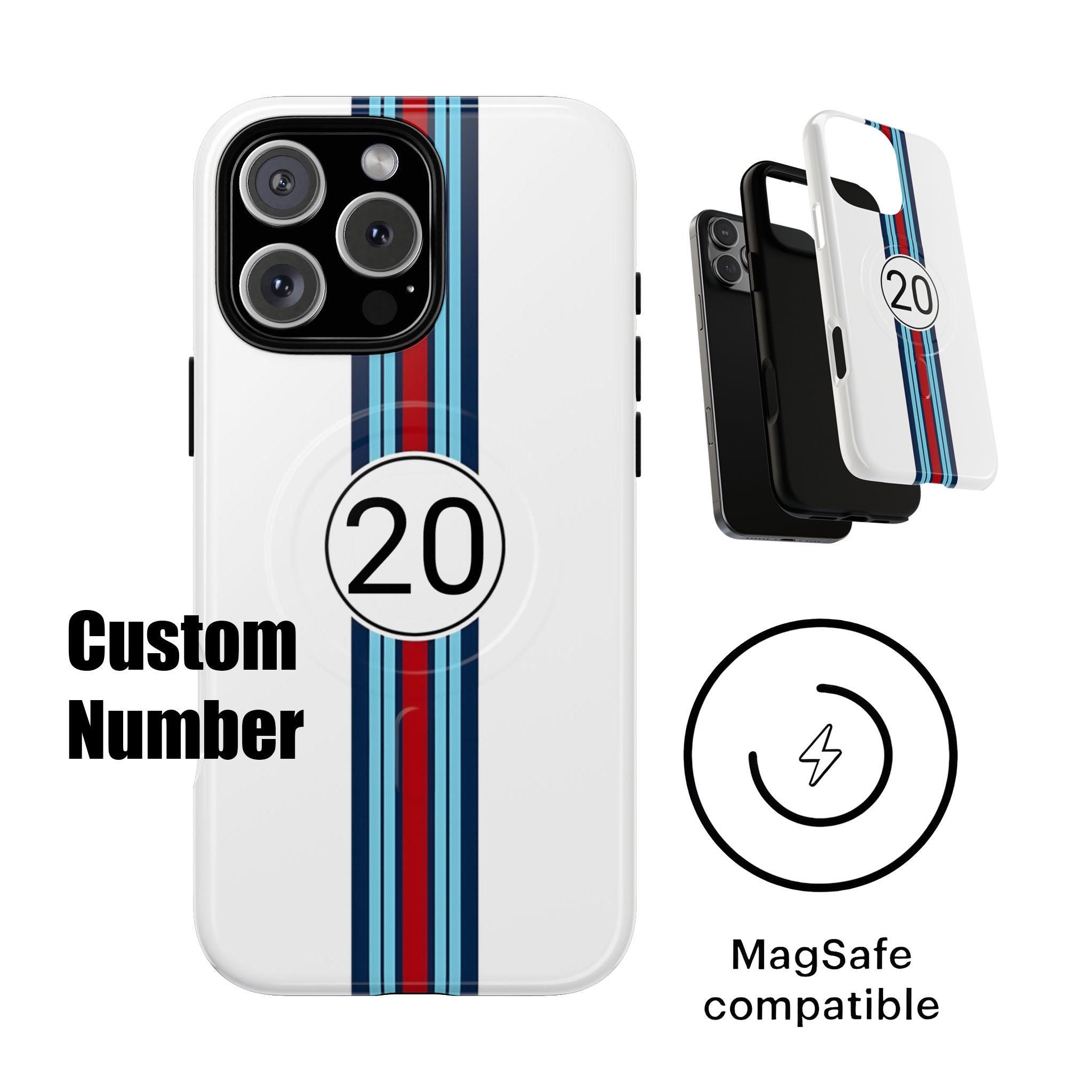 Martini Racing Magsafe Case iPhone 17 16 15 14 Pro Max Plus Air Le