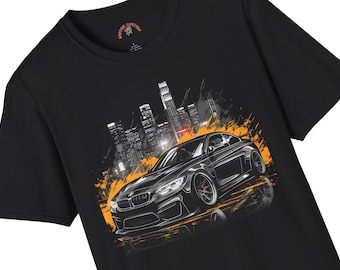 Camiseta BMW M Performance M5 M4 M3, regalo para papá, camiseta para amantes de los coches, carreras, pasión, drifting, turbo.