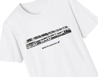 Camiseta BMW M Motorsport Evolution, regalo para papá, amantes de los coches, pasión, carreras, drifting.