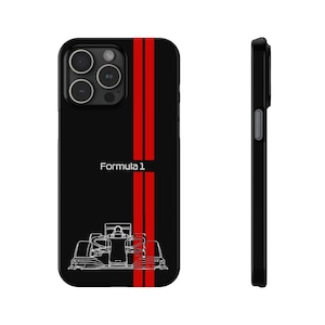 Formula 1 F1 Phone Case Black For iPhone 16 15 14 13 12 11 Pro Max Plus Mini Silicone Cases Protection Formula One Gift Slim Phone