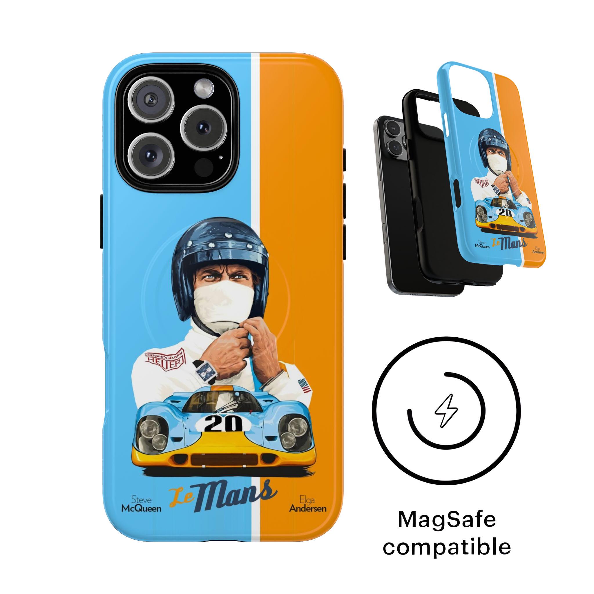 Le Mans Vintage Racing Magsafe Case iPhone 17 16 15 14 Pro Max