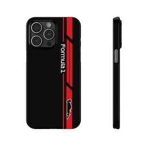 Formula 1 F1 Phone Case Black For iPhone 16 15 14 13 12 11 Pro Max Plus Mini Silicone Cases Protection Formula One Gift Slim Phone