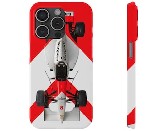 Funda de teléfono de Fórmula 1 F1 para iPhone 17, 16, 15, 14, 13, 12 y 11 Pro Max Plus Mini, protección contra el aire, regalo de Fórmula 1, pasión por las carreras, fundas delgadas