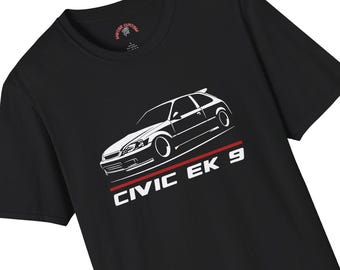 Camiseta Honda Civic Si Hatch JDM, regalo para papá, para amantes de los autos, carreras, pasión, drifting, turbo, carreras, tuning, autos clásicos japoneses.