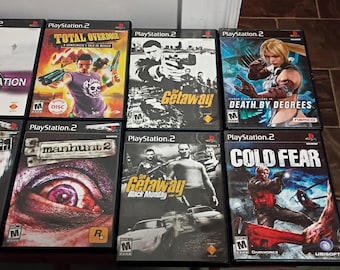 プレイステーション 2 ゲーム: 選んでください! 全ゲーム完了 - Etsy 日本