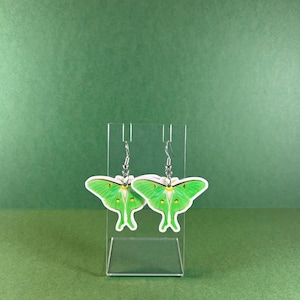 Luna Moth Earrings
