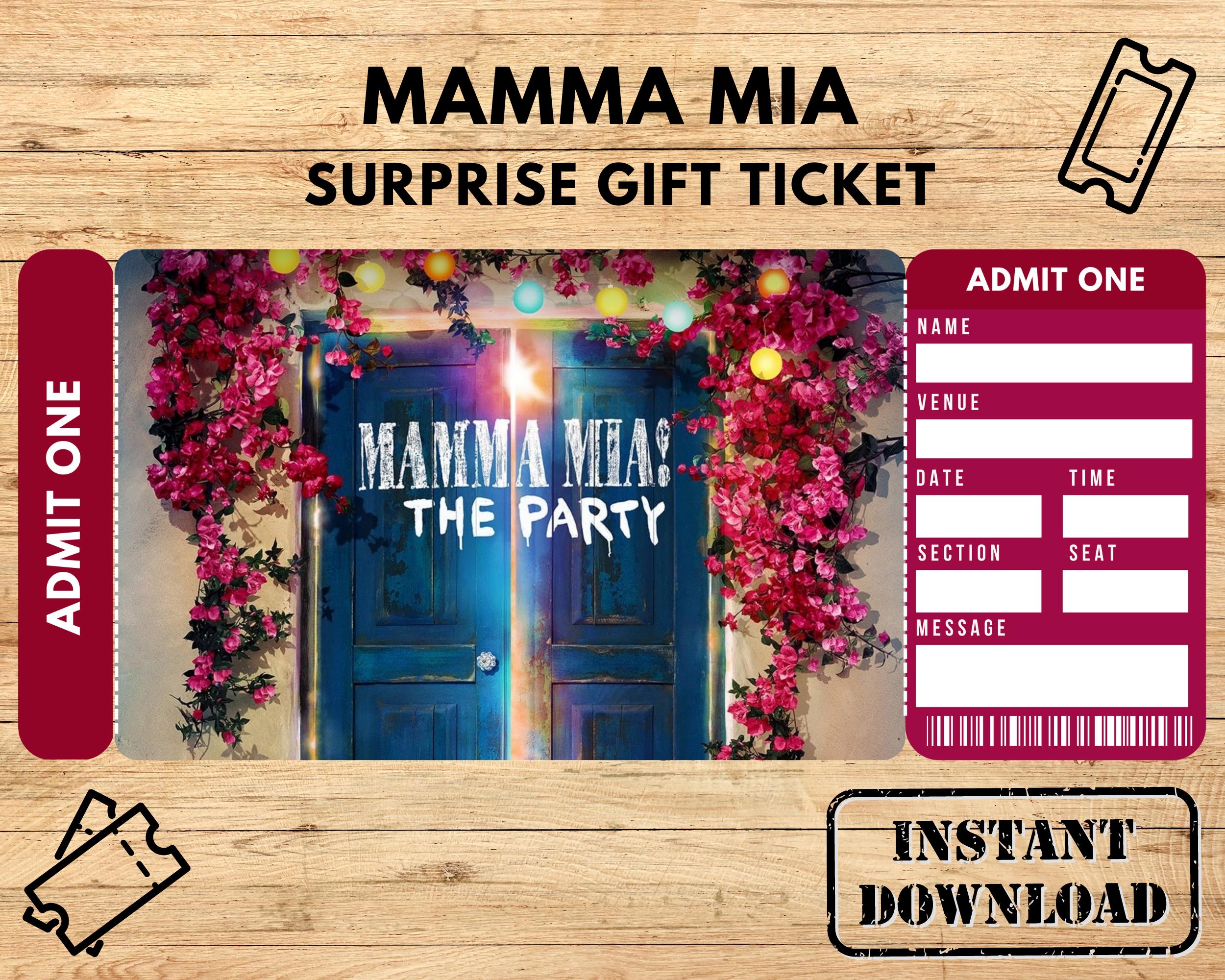 MAMMA MIA The Musical Mamma Mia Ticket Printable Broadway Gift Ticket mamma-mia-the-musical-mamma-mia-ticket-printable-broadway-gift-ticket