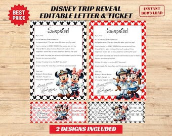 DCL Surprise Mickey Cruise Ticket, Custom Printable Boarding Pass - Etsy