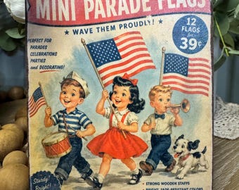 Vintage Japan 4th of July Pixie Set of 3 - Ready for Booming