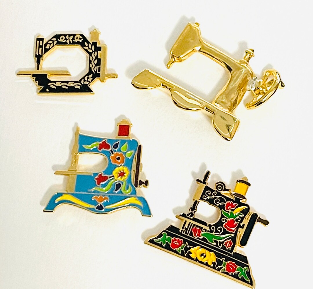 Vintage Sewing Machine Pinsantique Sewing Machine Etsy