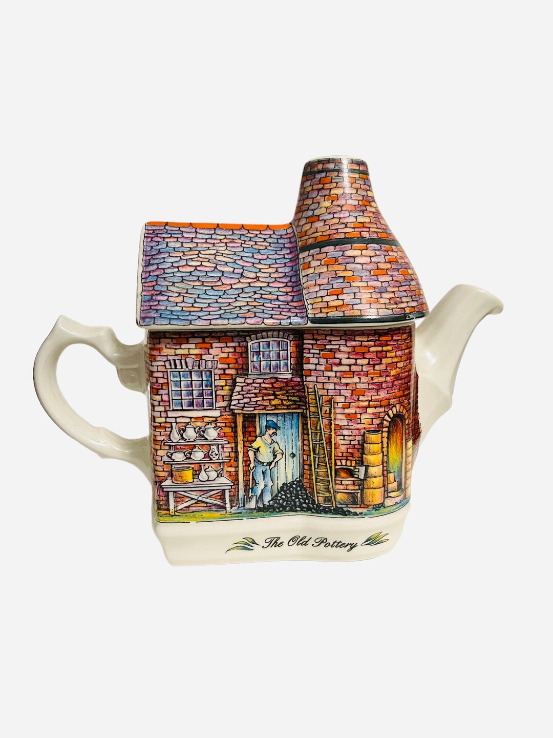 Vintage James Sadlerthe Old Pottery Teapotmade in England Etsy