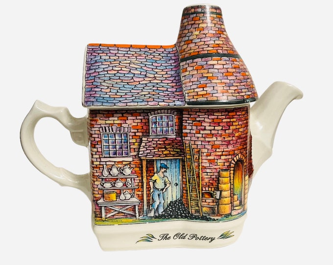 Vintage James Sadlerthe Old Pottery Teapotmade in England Old Pottery