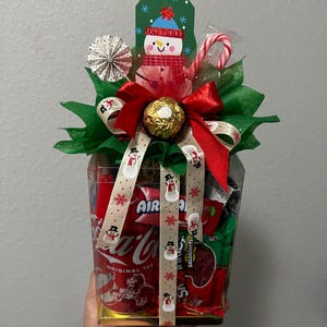 Small Snack Gift Box | Snack & Candy Assortment | Aesthetic Gifts | Decorative Topper | Handmade Customizable Gift Basket for All Occasions