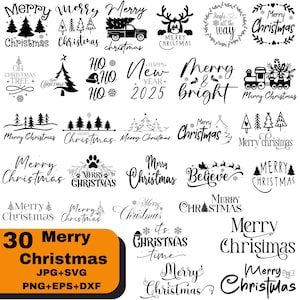 Christmas Svg Bundle, Christmas Quotes Svg Bundle, Christmas Signs Svg, Christmas Ornaments Svg, Christmas Elements Svg Png Cut File Cricut